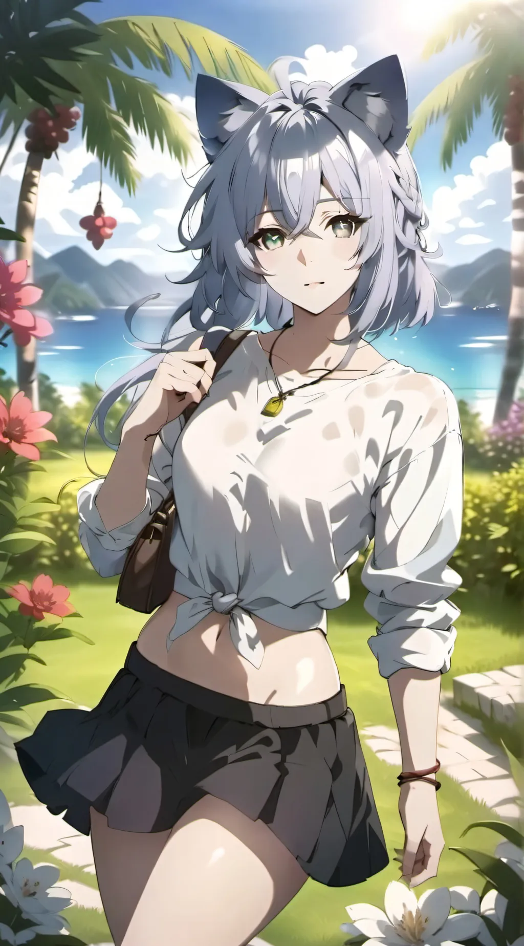 ai character: Jennifer  background