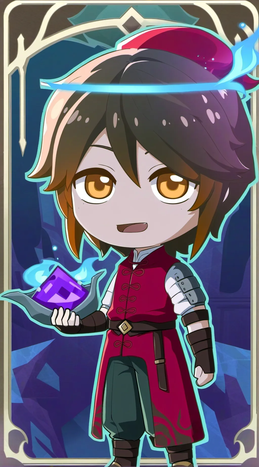 ai character: Sing your music background