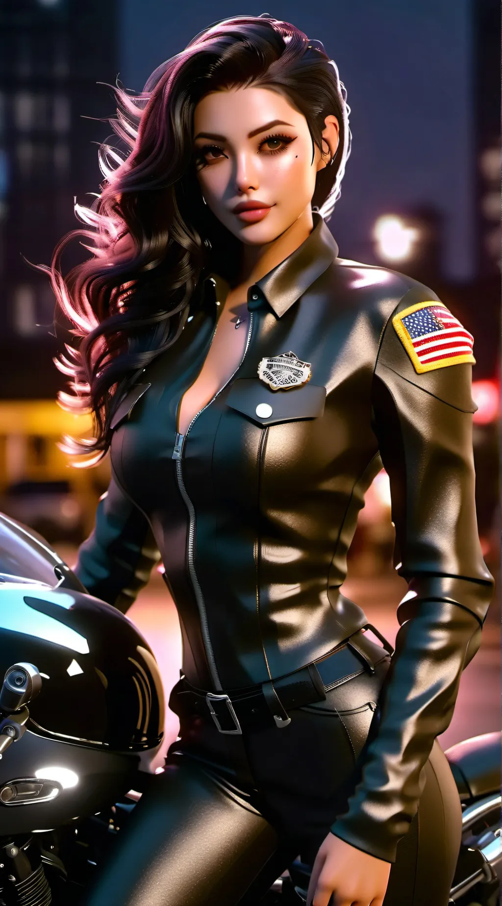 ai character: stephanie background