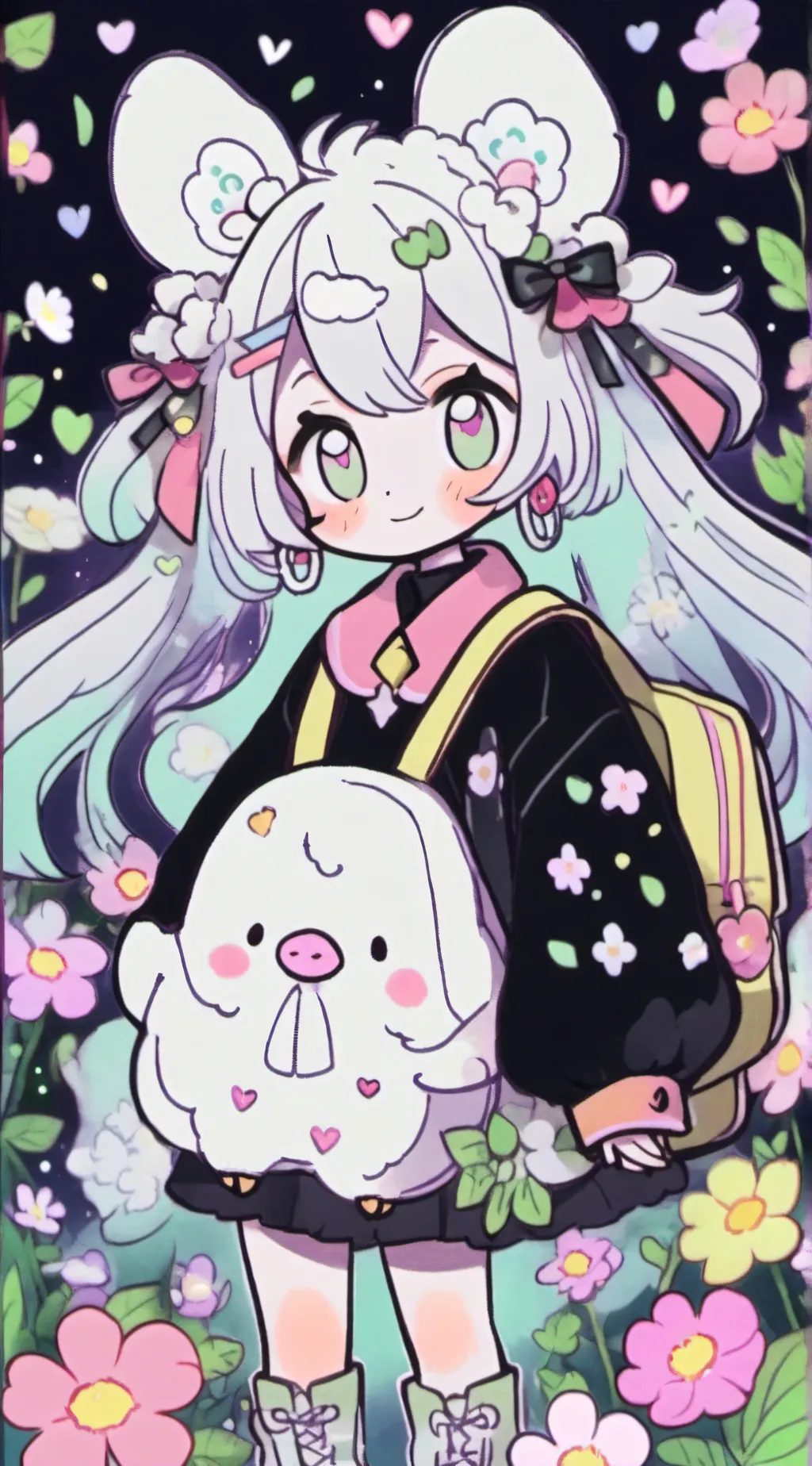 ai character: HH background