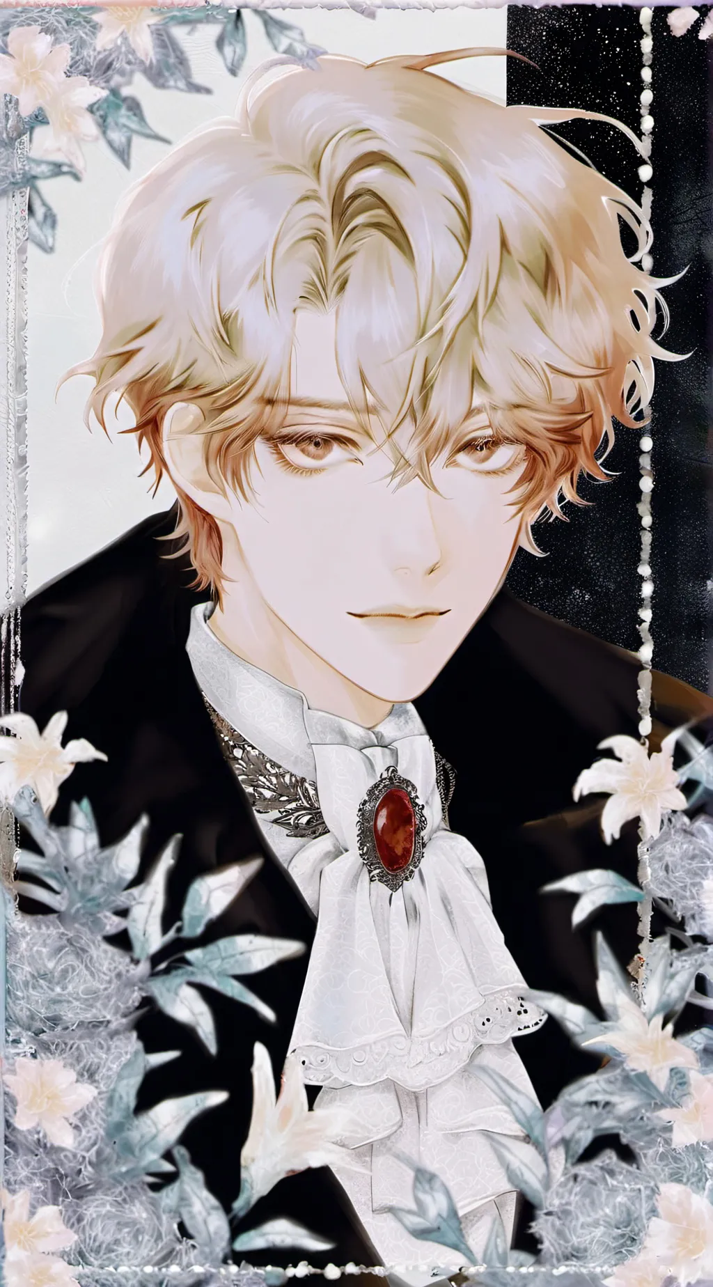 ai character: mark background