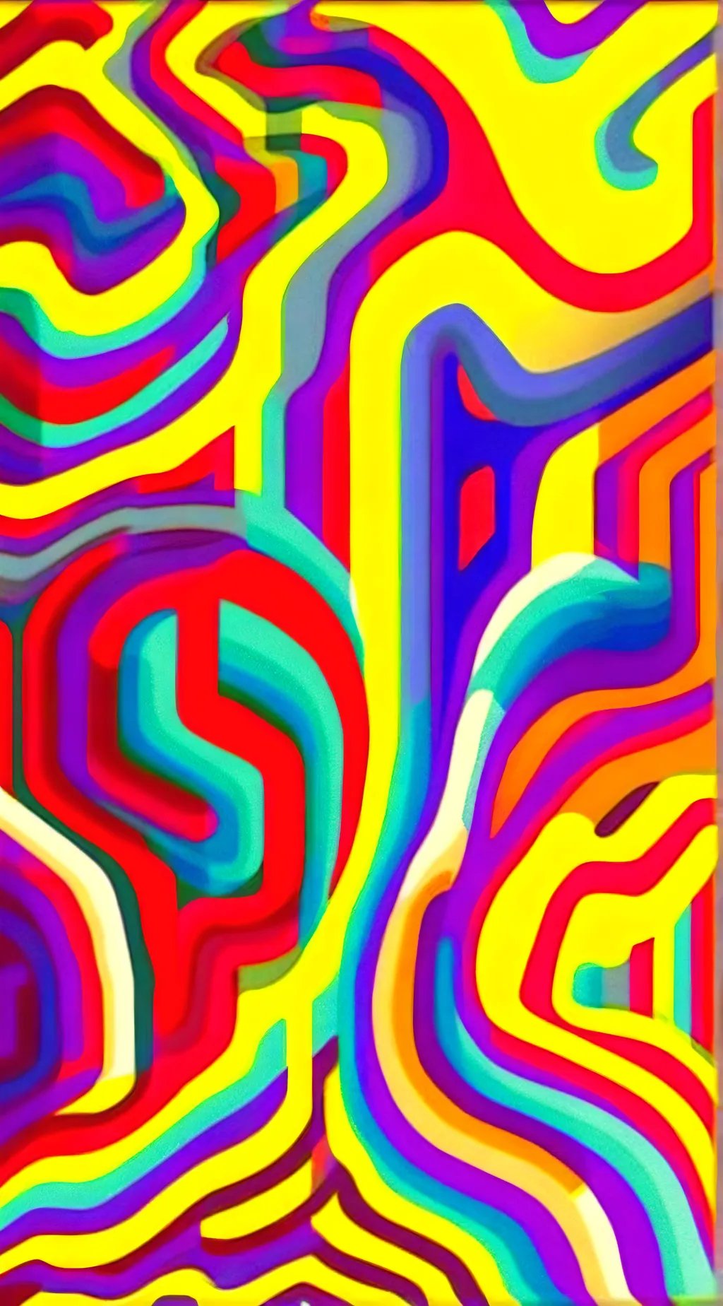 ai character: Rainbow of truth background