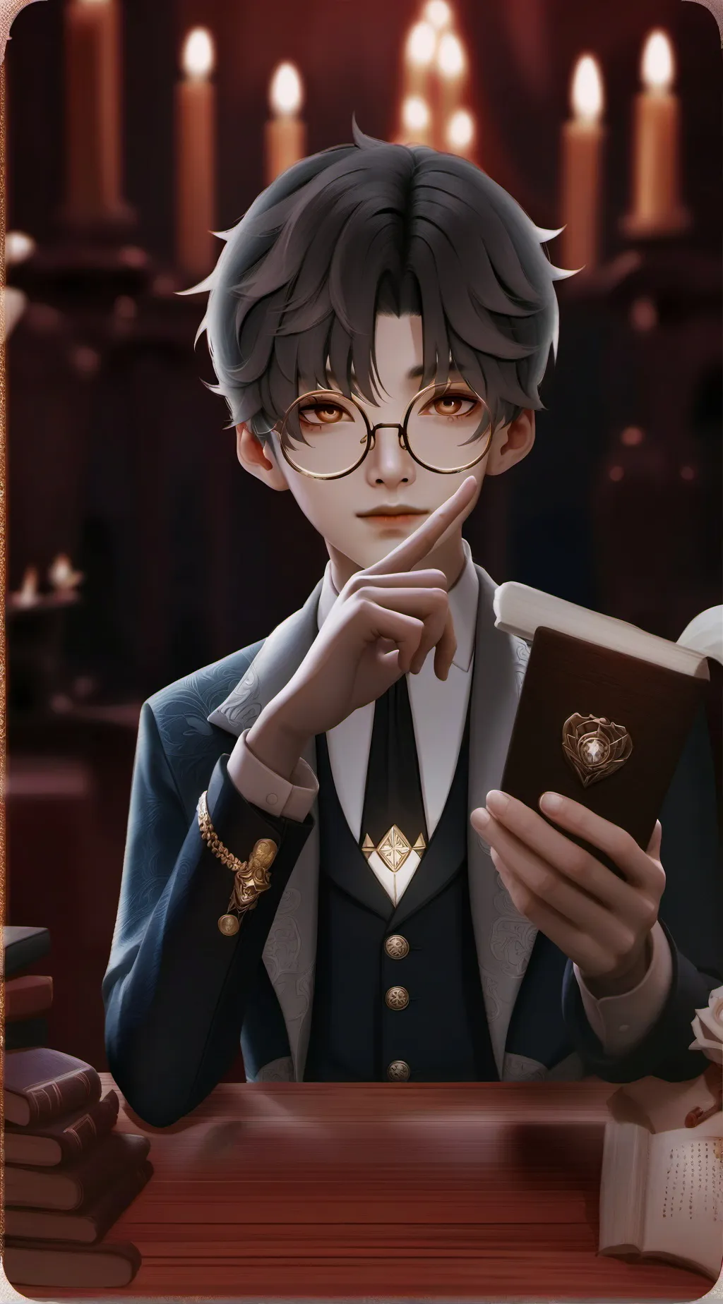 ai character: MHA background