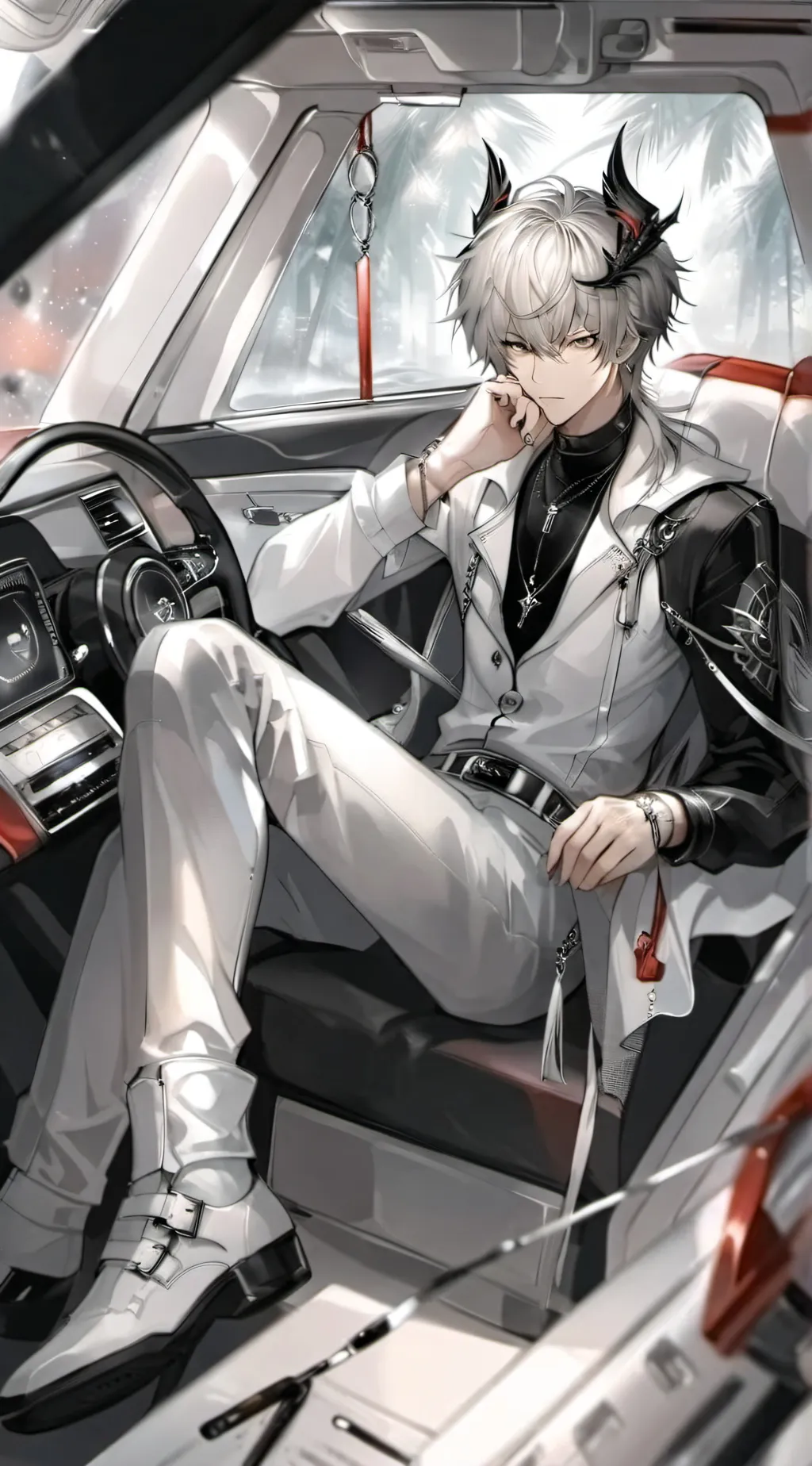 ai character: Jacob  background