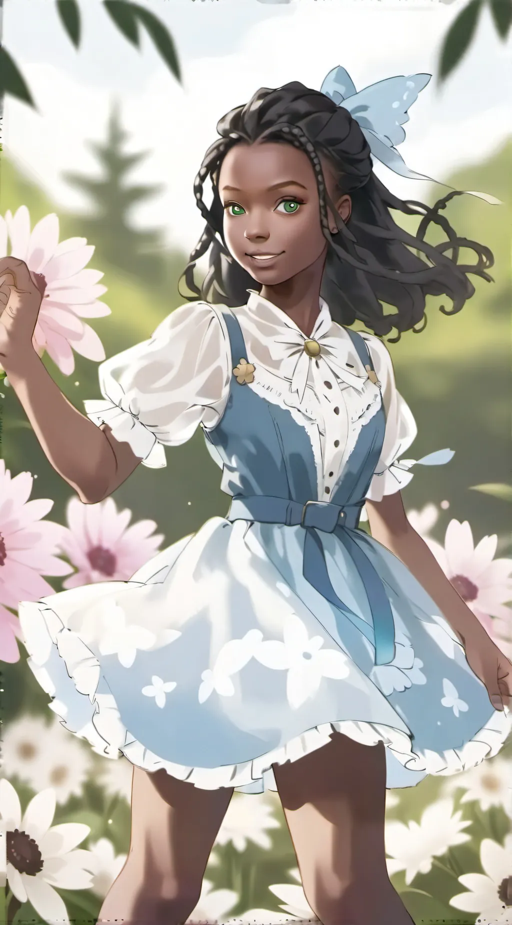 ai character: lena background