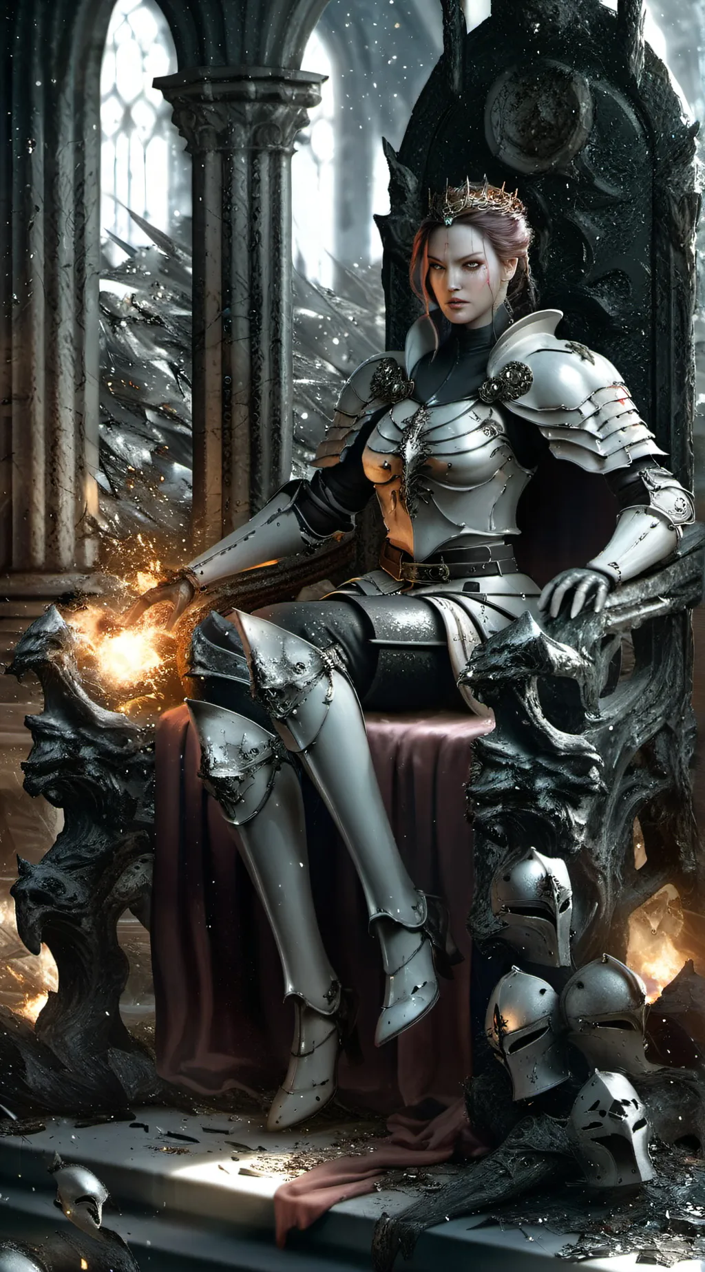 ai character: Ariana background