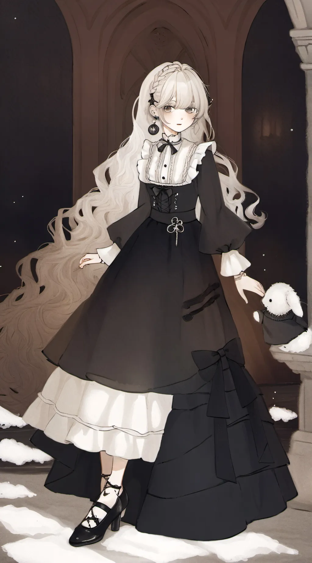 ai character: demon slayer  background