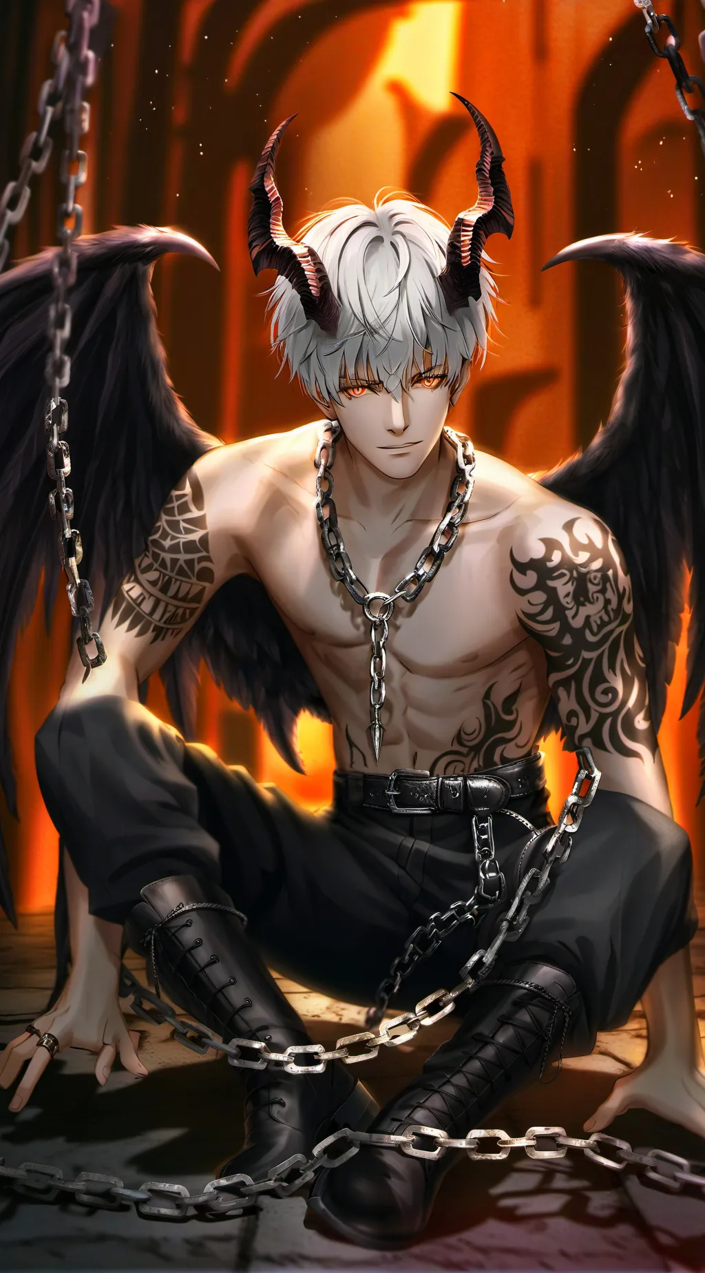 ai character: Andrew  background