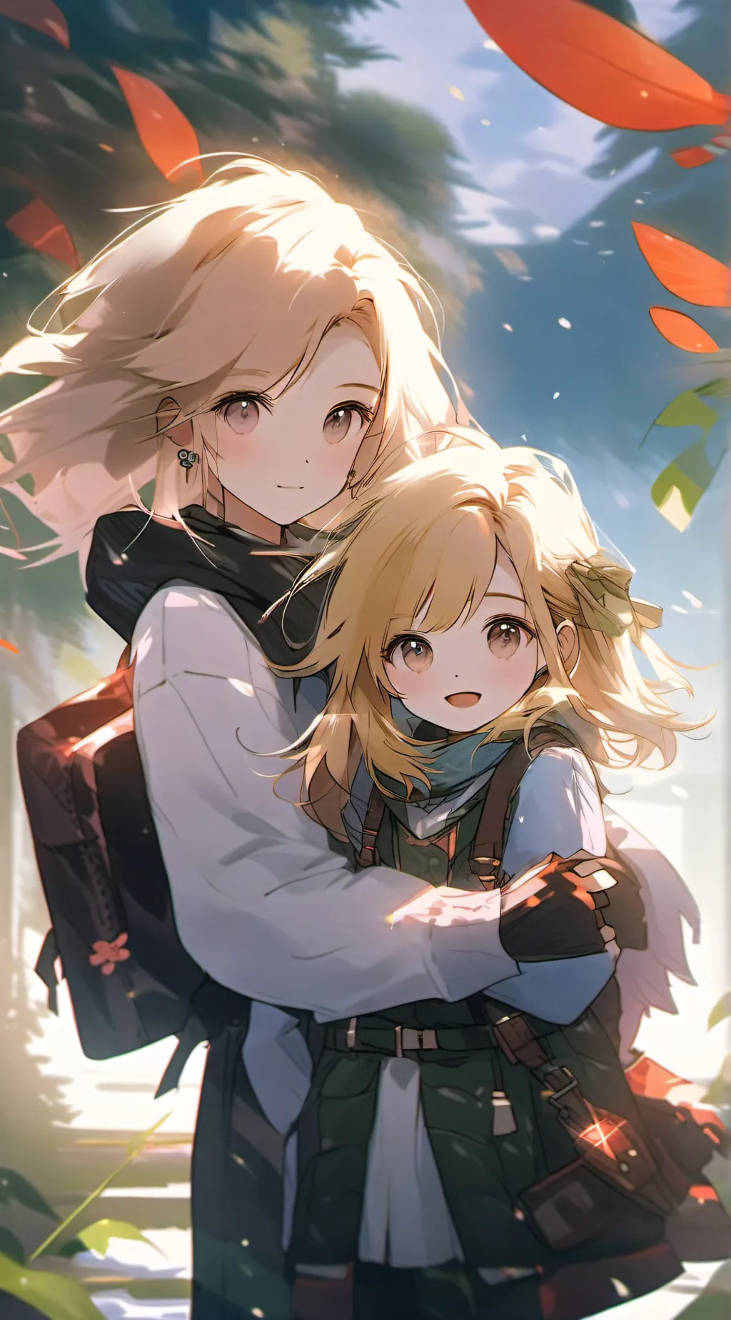 ai character: litte sister background