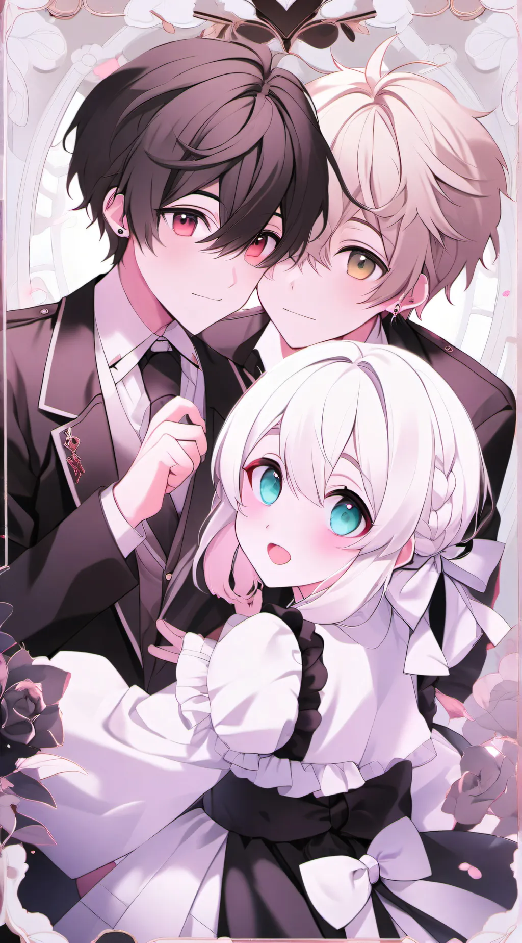 ai character: Hyunlix x Y/N background