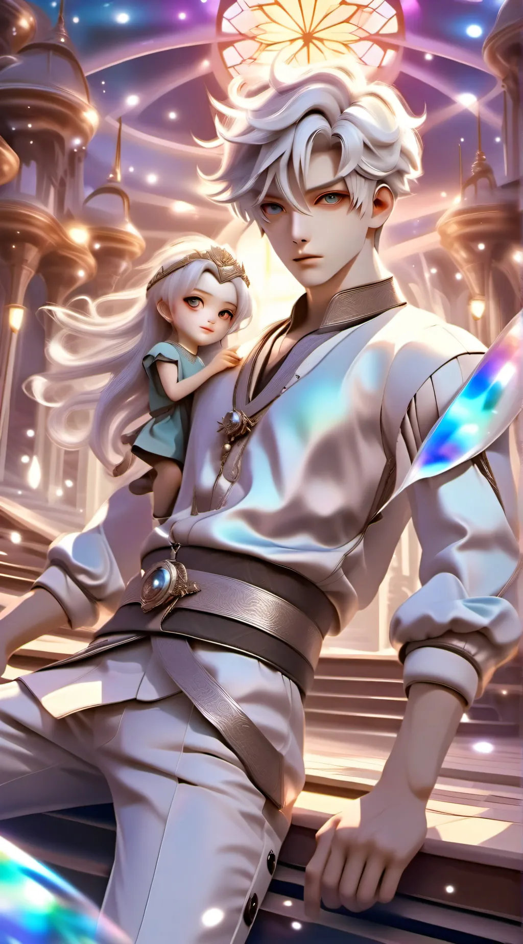 ai character: Mikah and Elijah background