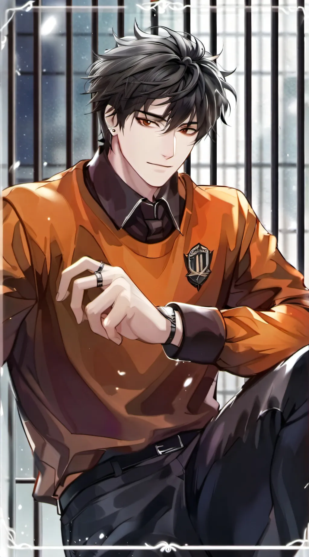 ai character: Chris background