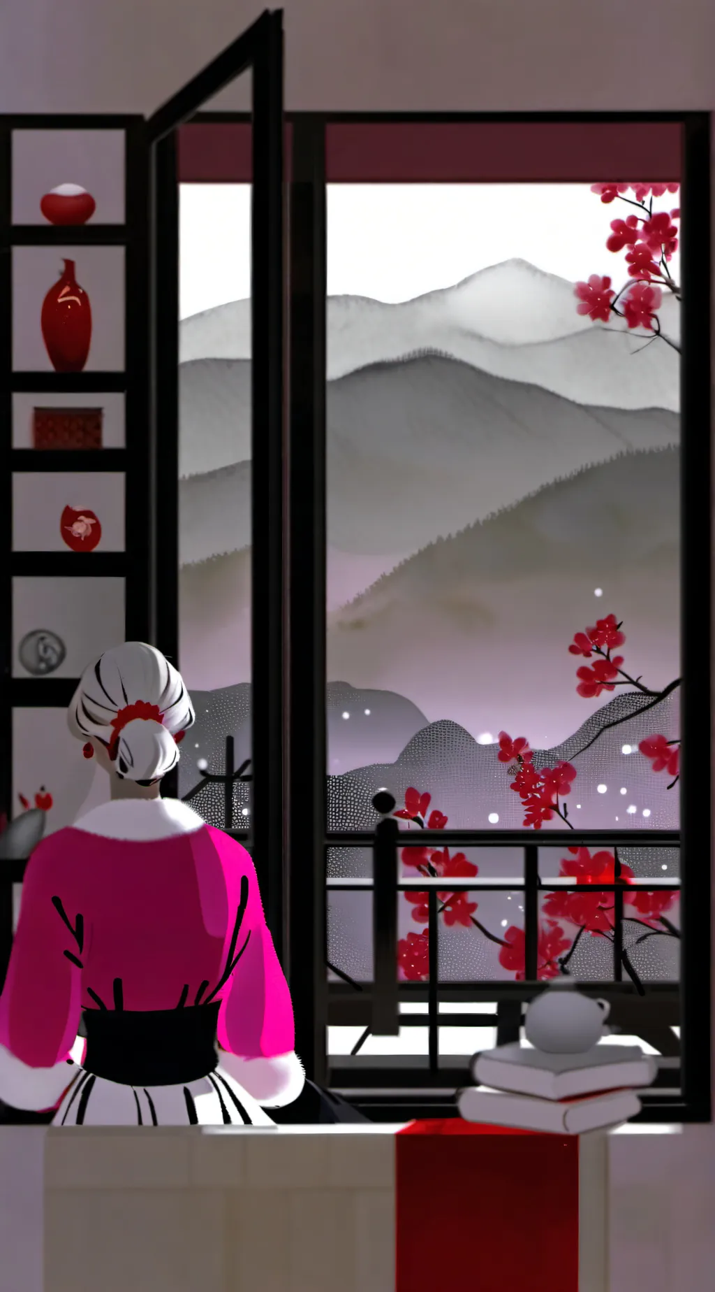 ai character: HH  background