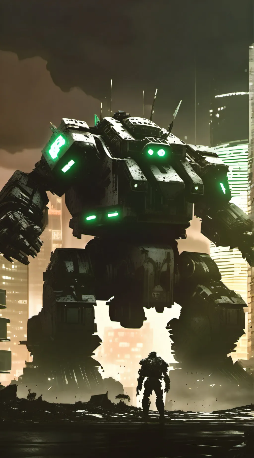 ai character: The underground. background