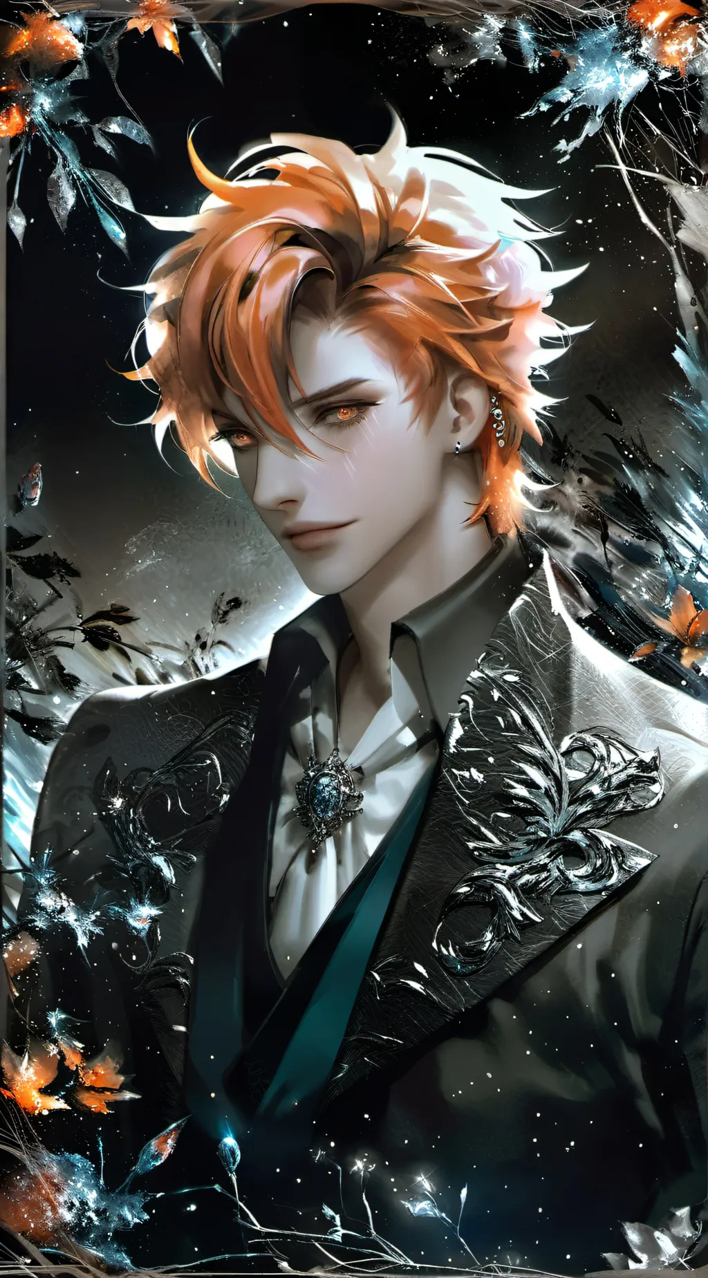 ai character: Faynix (Phoenix) background