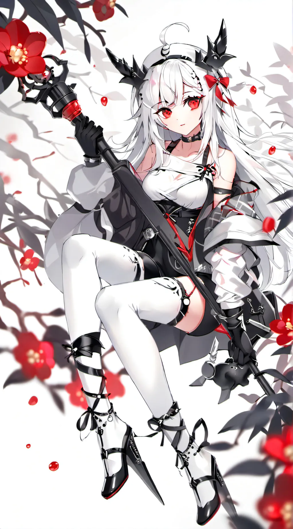 ai character: Wednesday  background