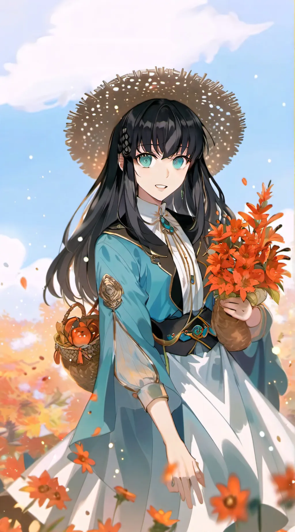 ai character: muichiro tokito  background