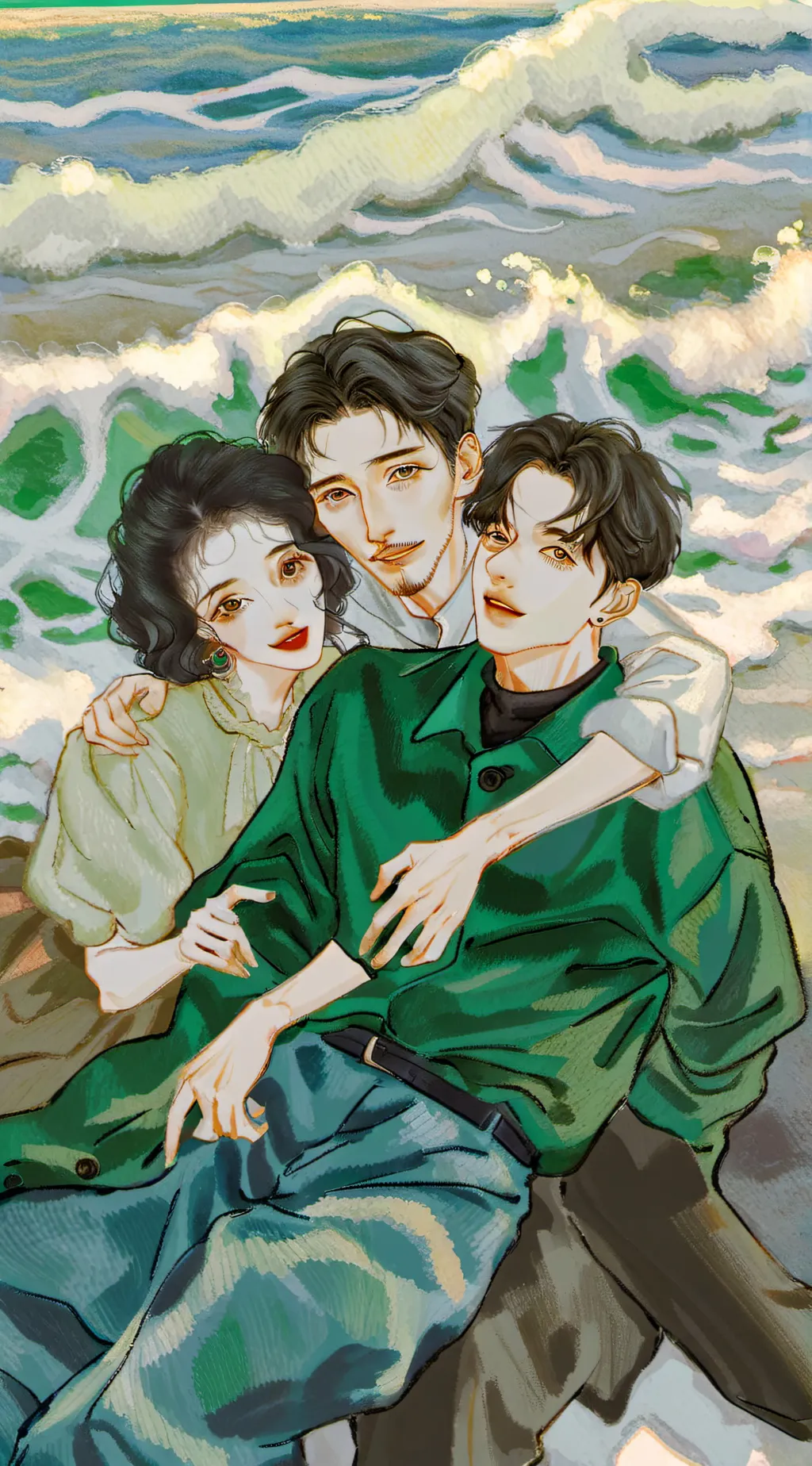 ai character: your friends  background