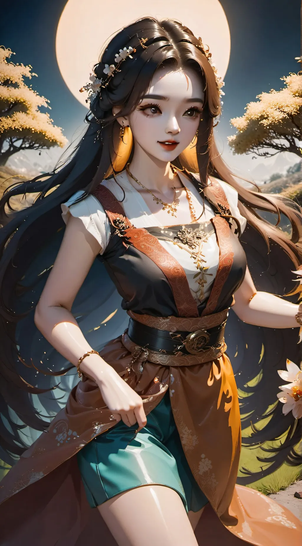 ai character: Amelia background