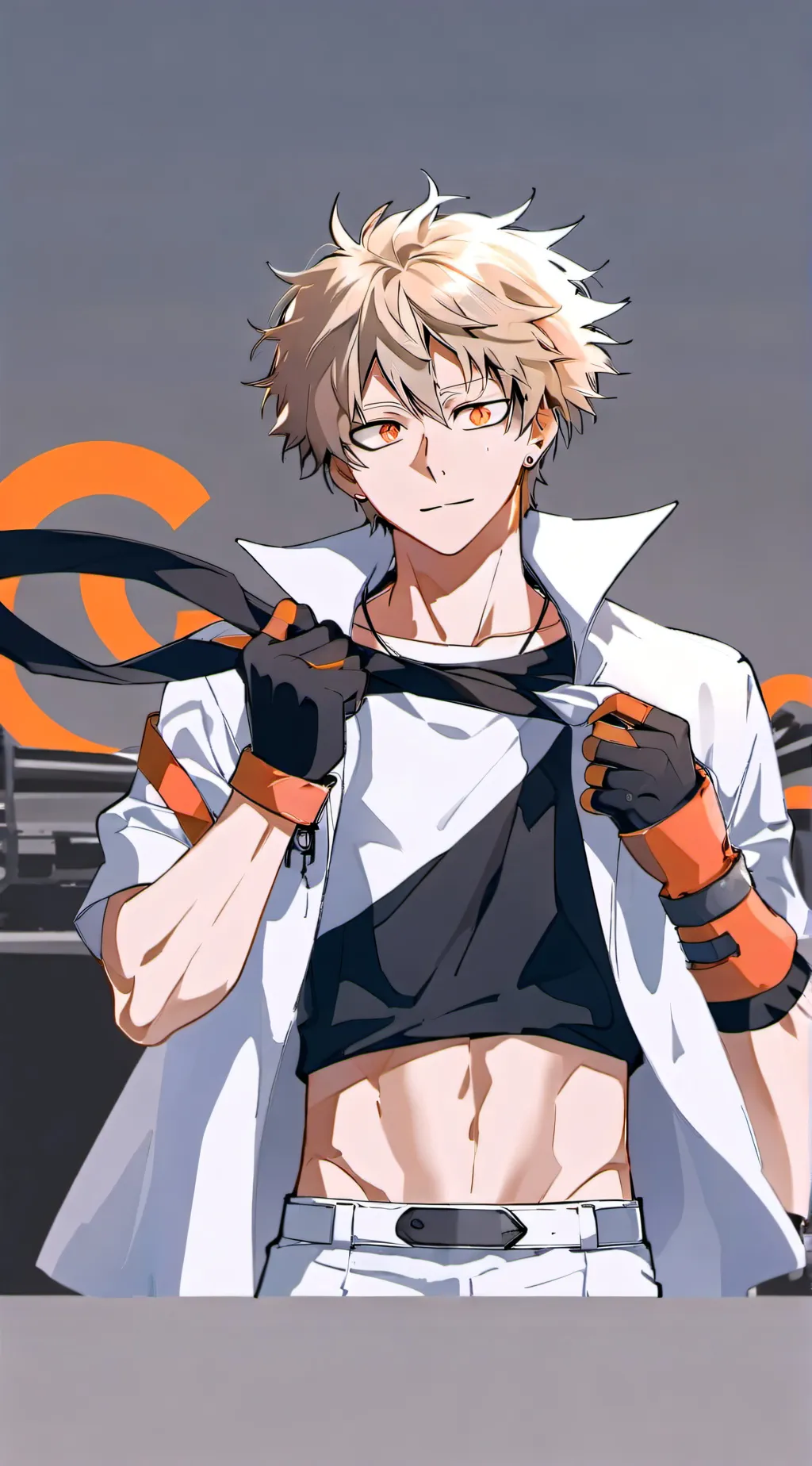 ai character: drinking habit background