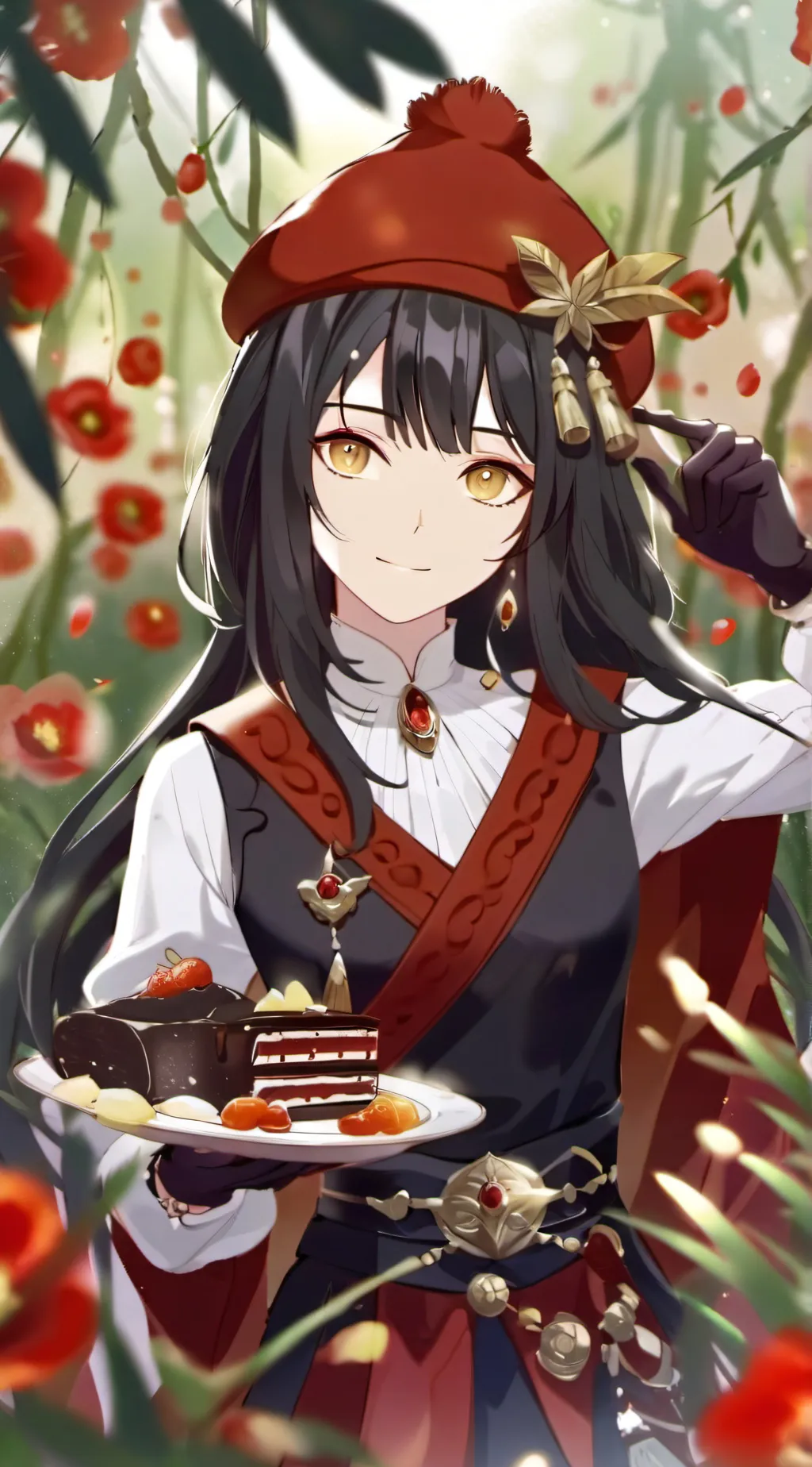 ai character: zayben  background