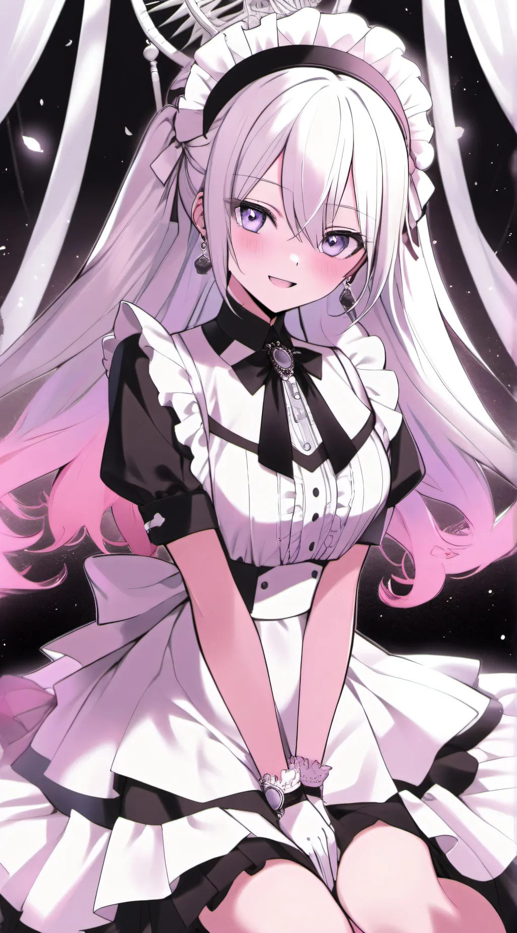 ai character: Rose background