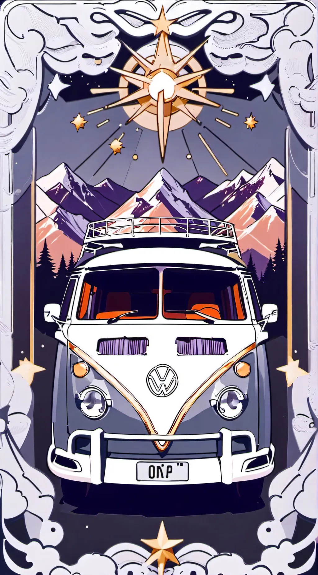 ai character: Smiling critters background