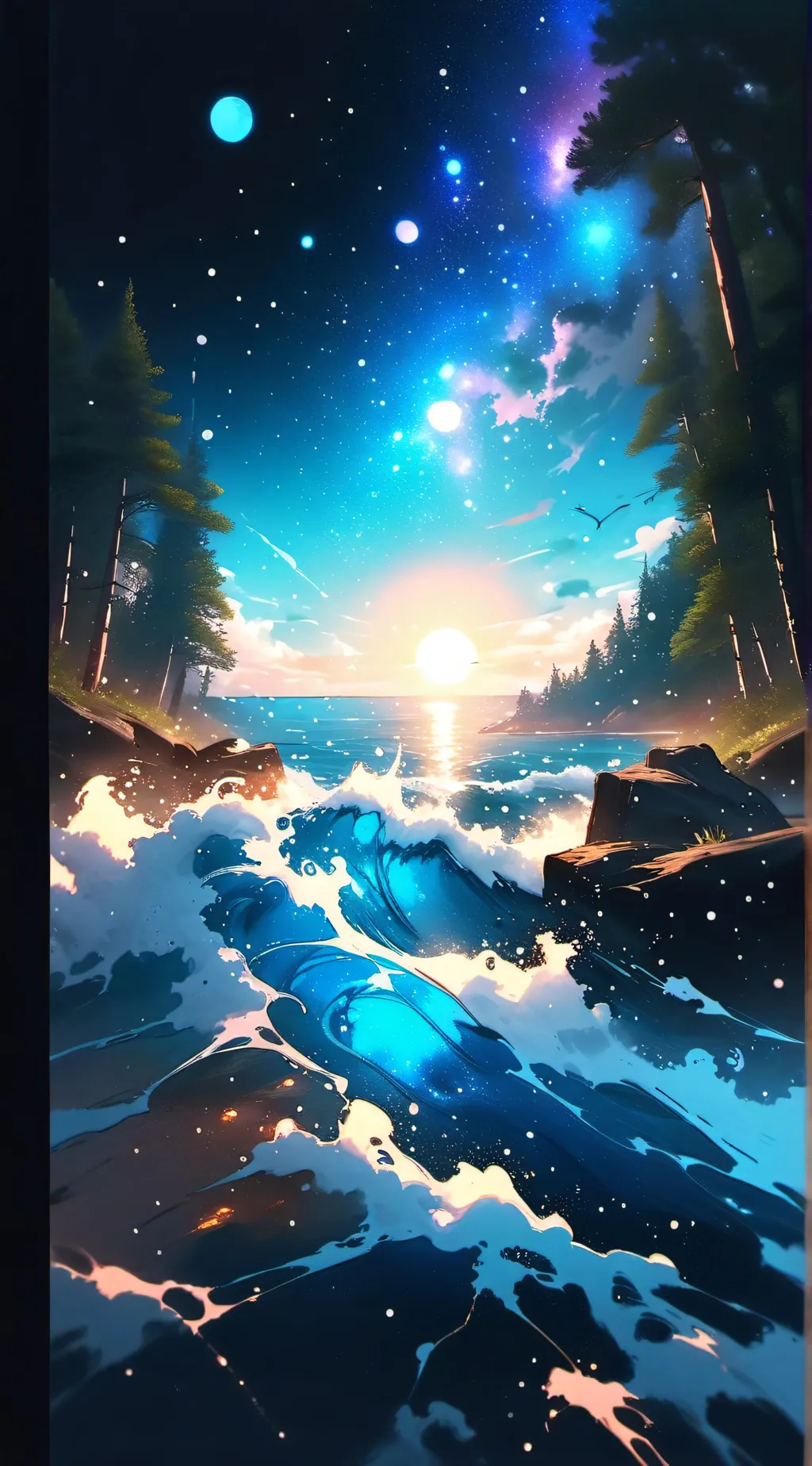 ai character: Hashira blah background