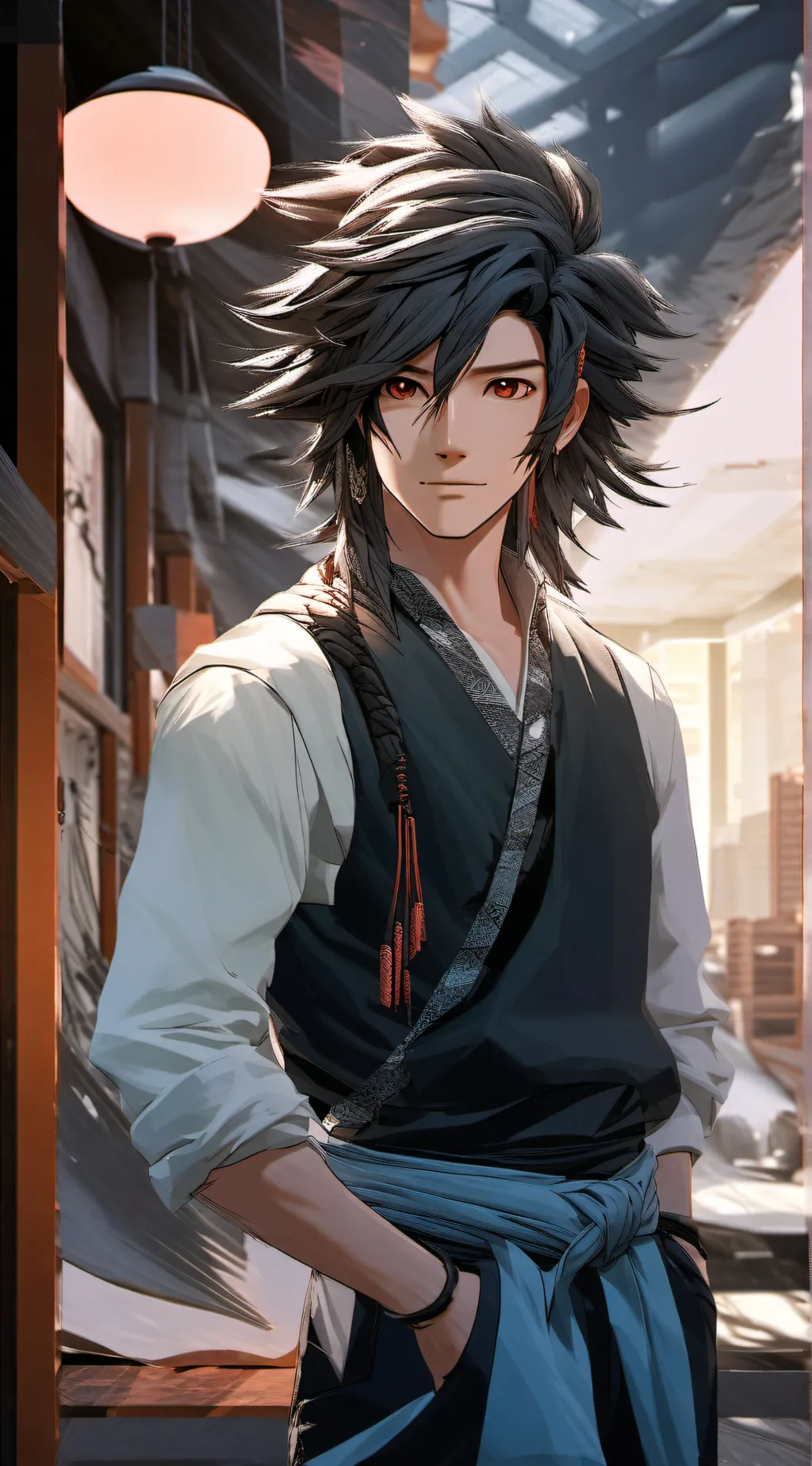 ai character: Ethan background