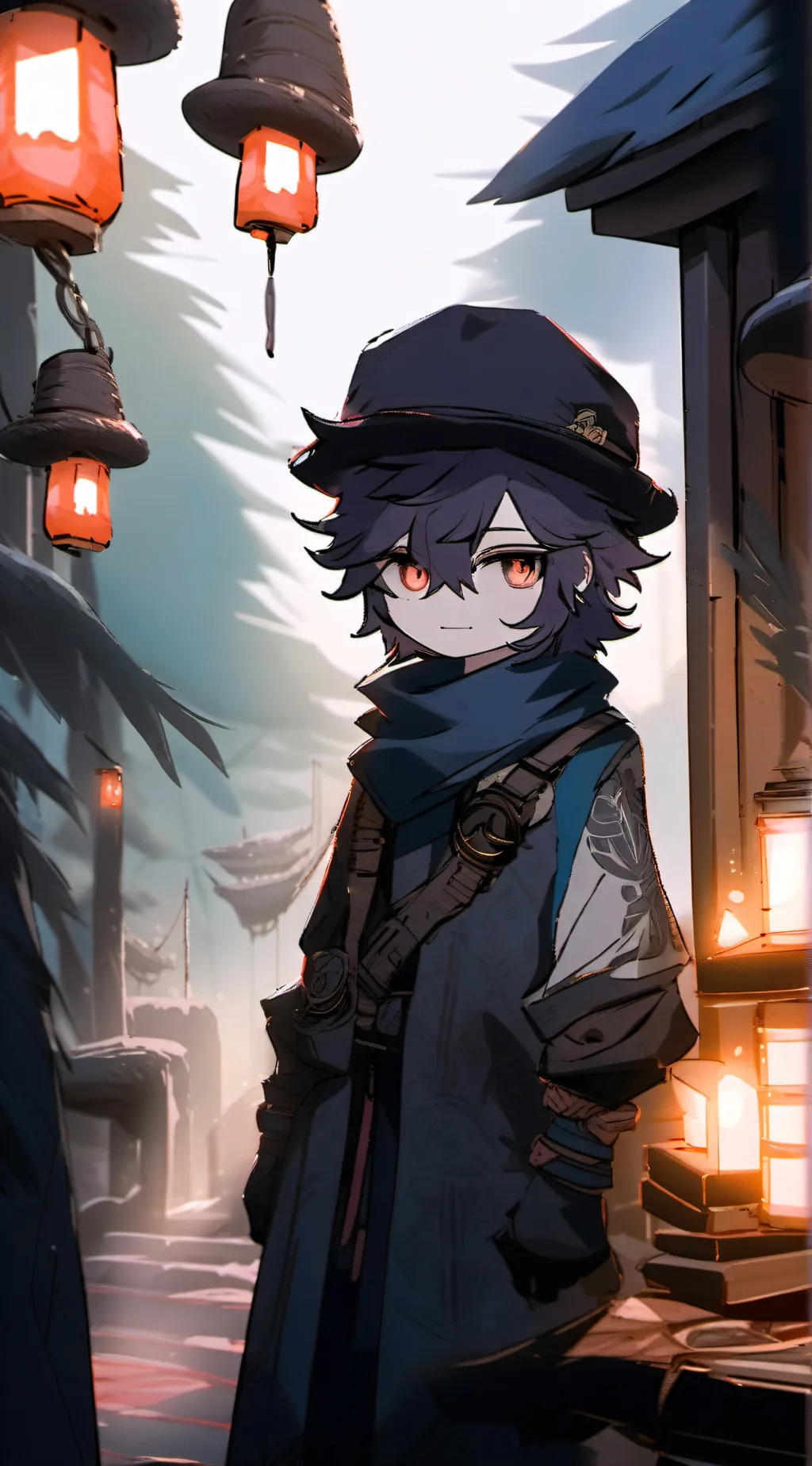 ai character: mikey  background