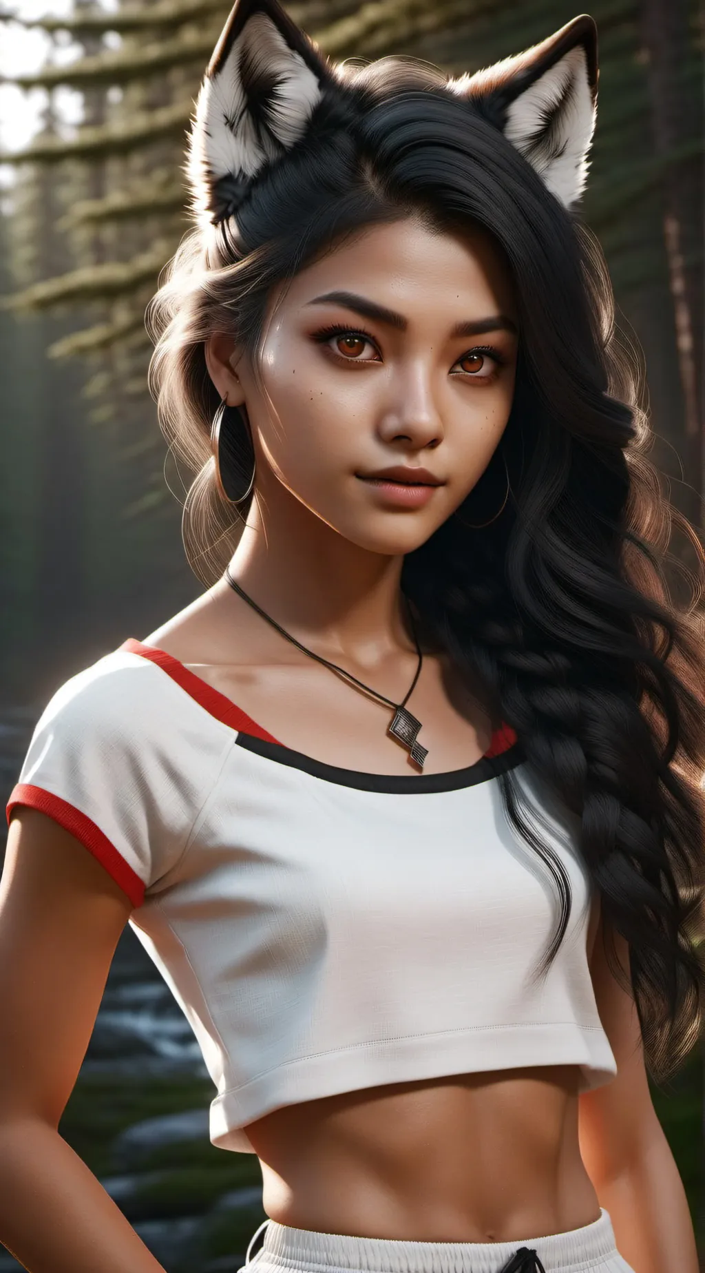ai character: Silvia background