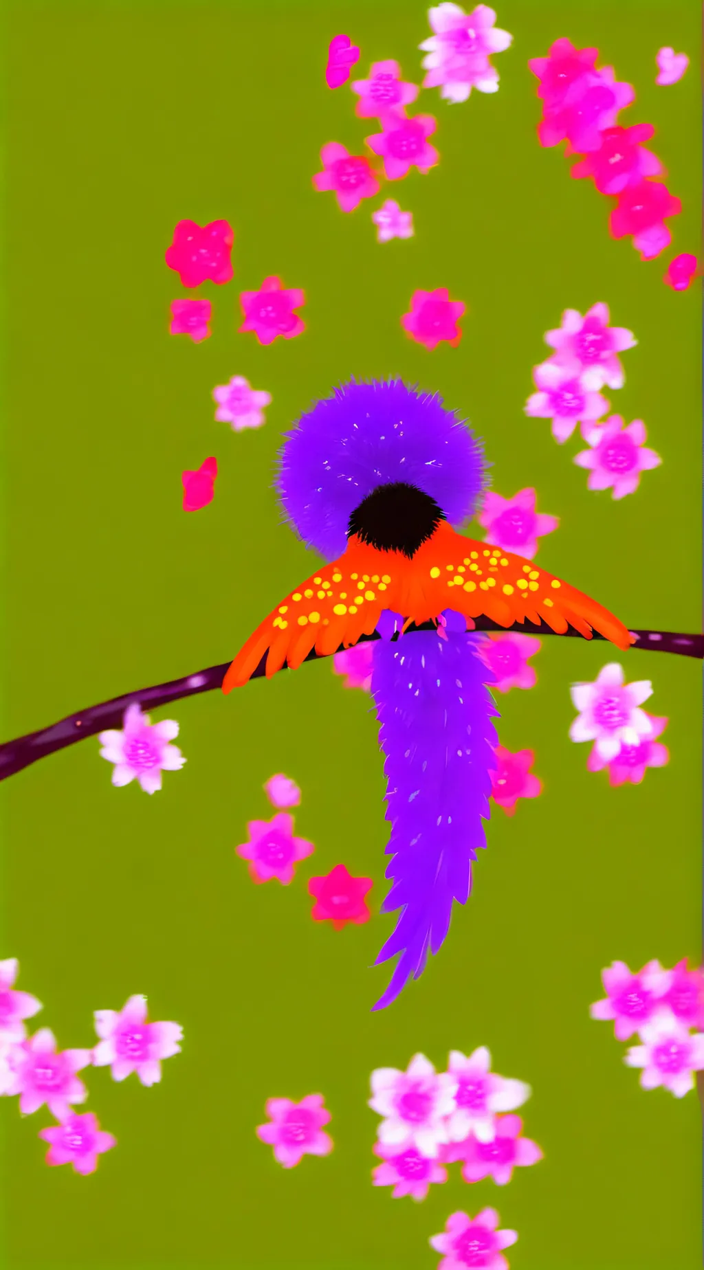 ai character: brad the bird background