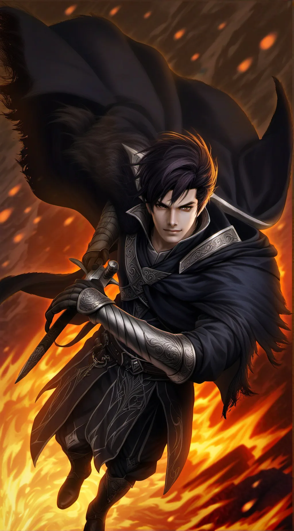 ai character: Keegen background