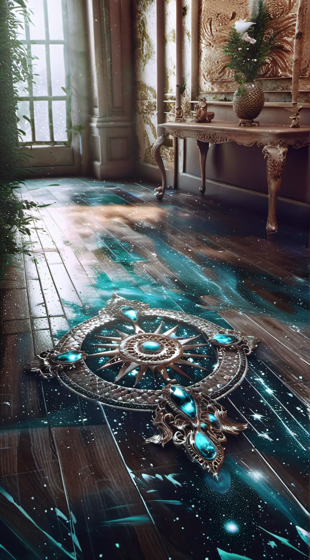 ai character: A floor’s board. background