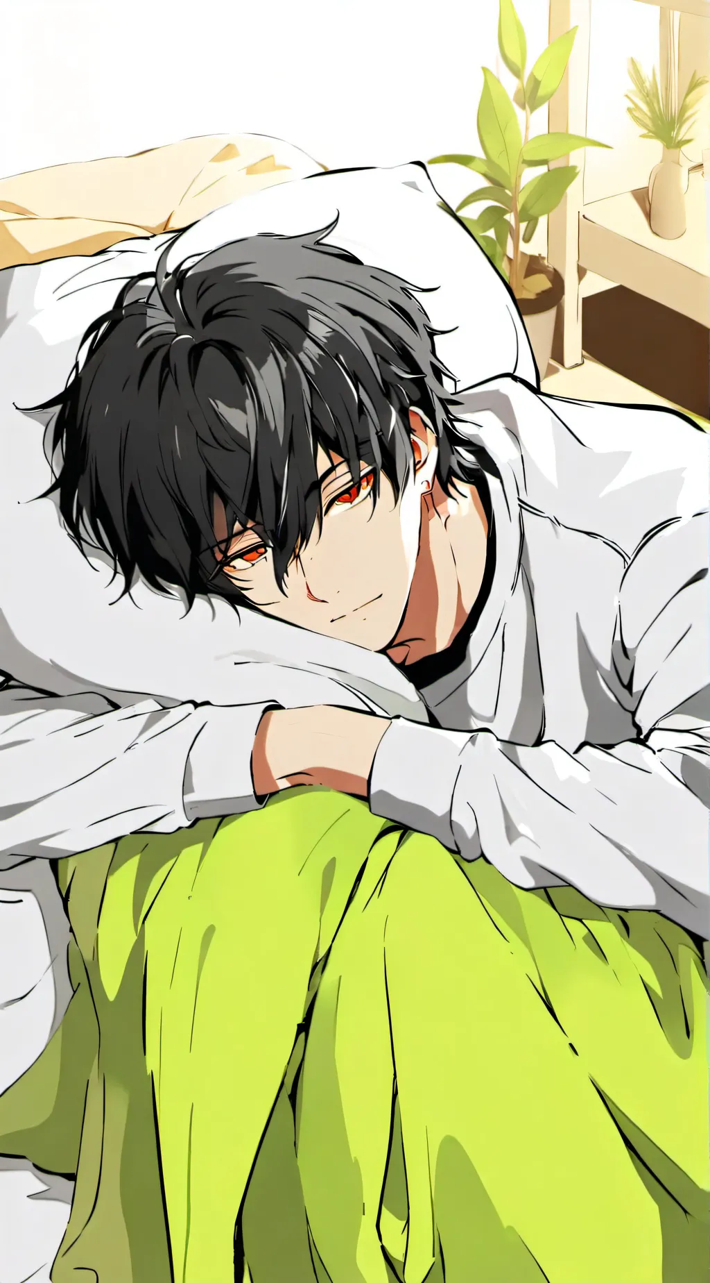 ai character: KNY SLEEPOVER ♡ background