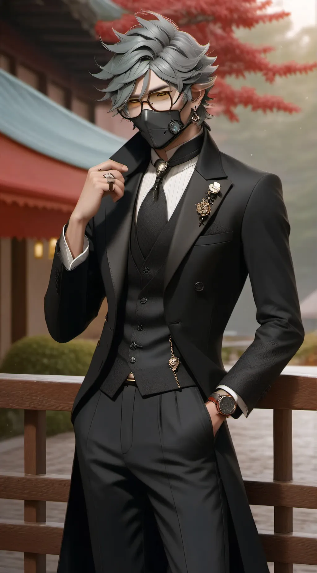 ai character: Alhaitham background