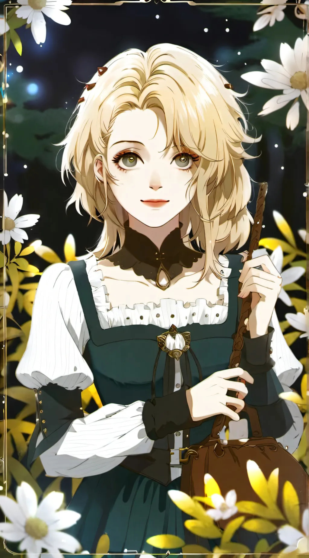 ai character: vivienne  background