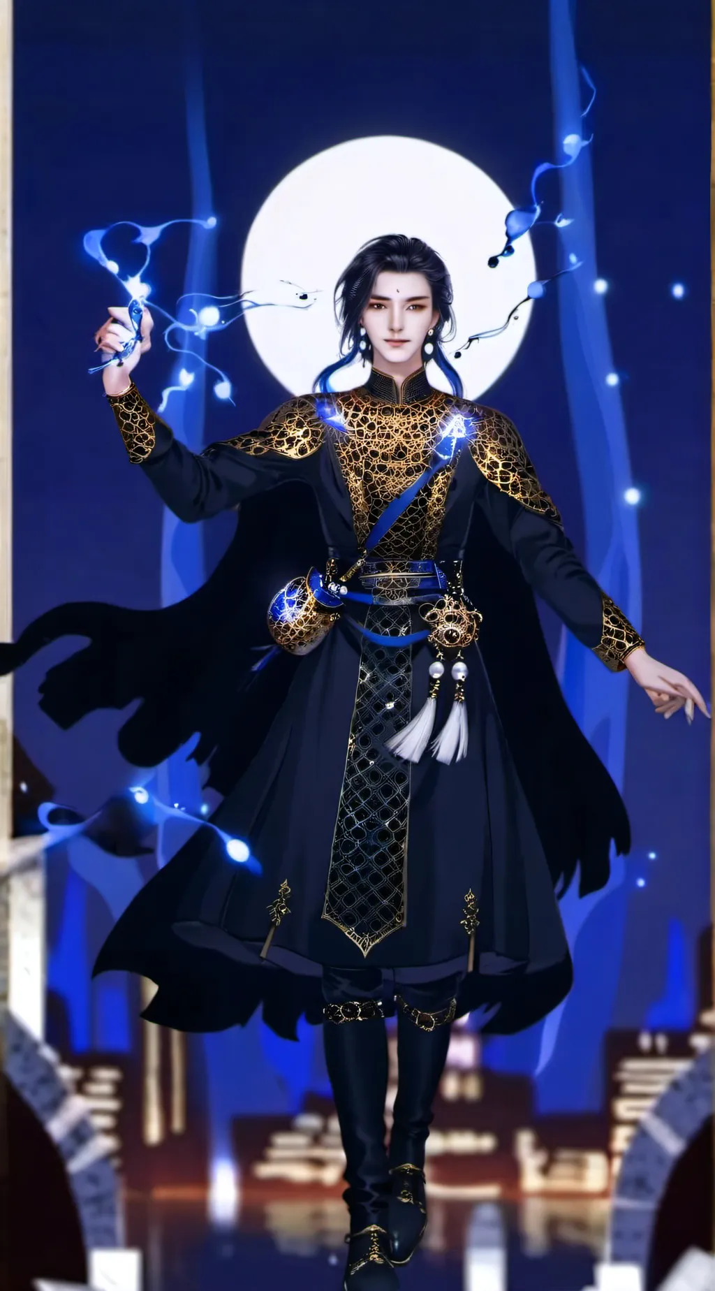 ai character: SKZ start ww3 background