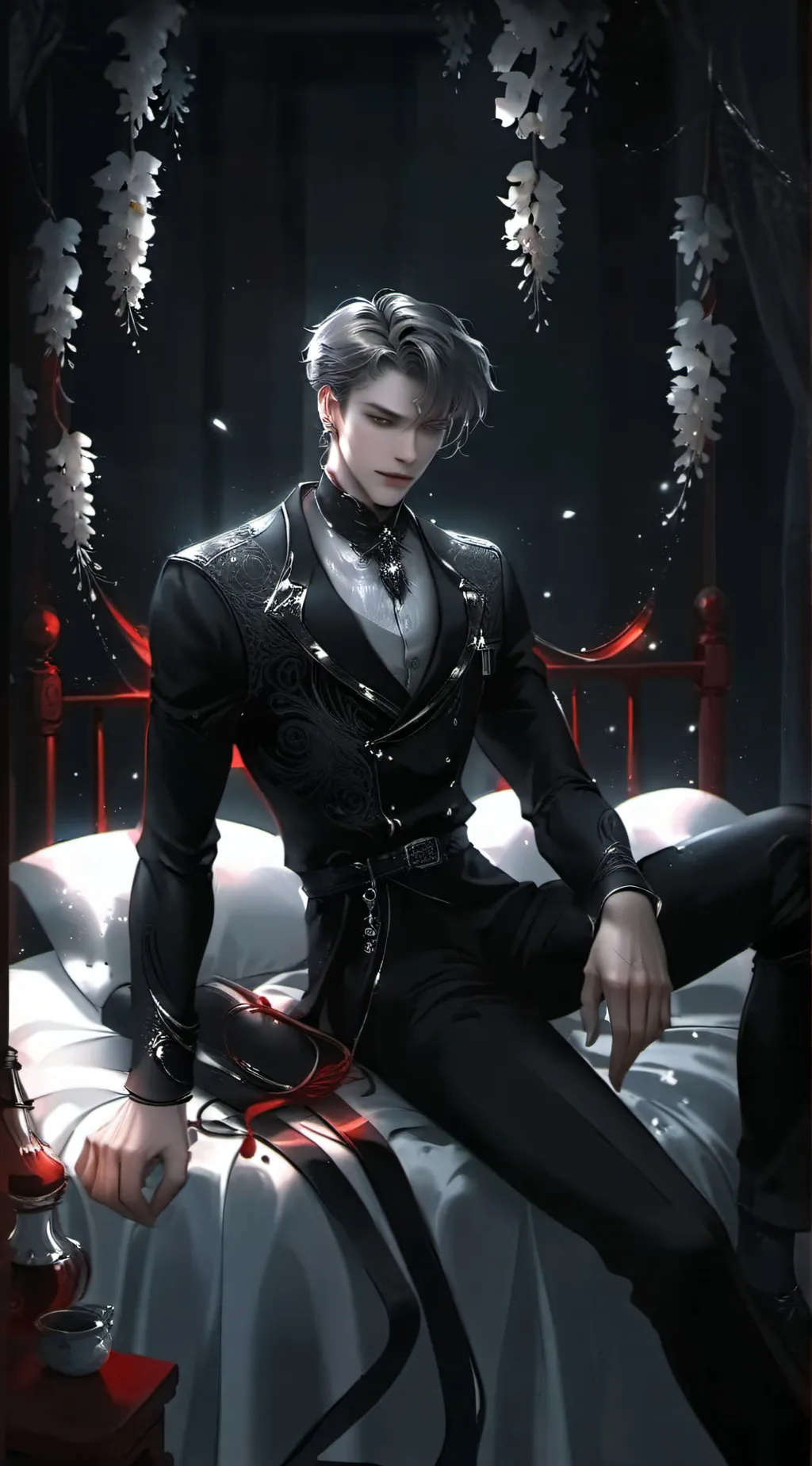 ai character: 👀 ° Silas ° 👀 background