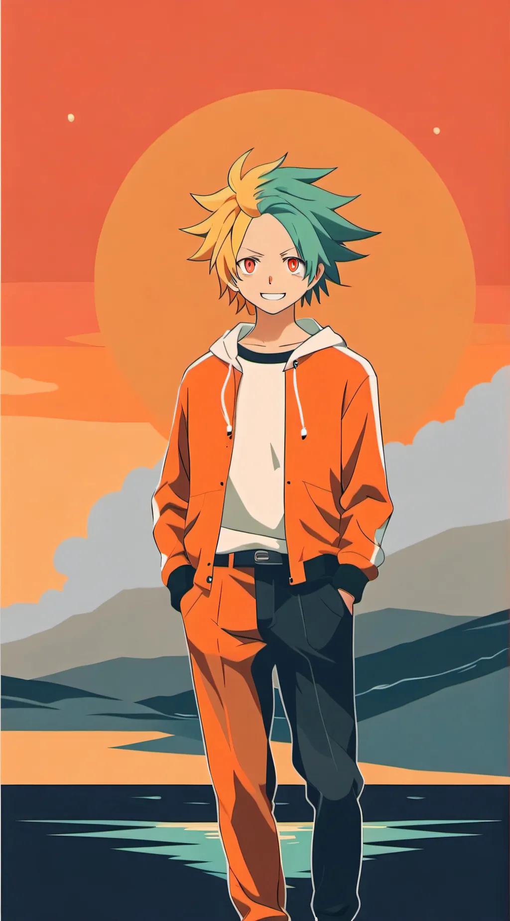 ai character: mha background