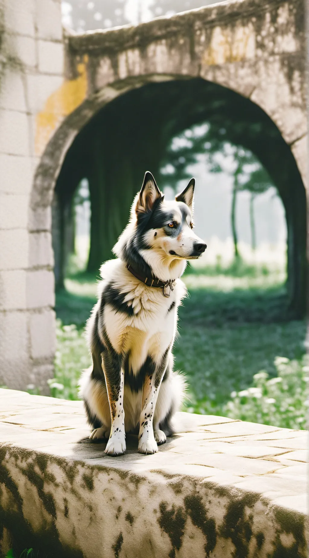 ai character: cross  background