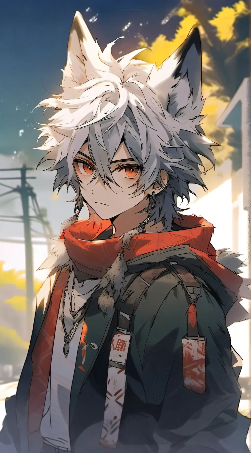 ai character: bad boy background