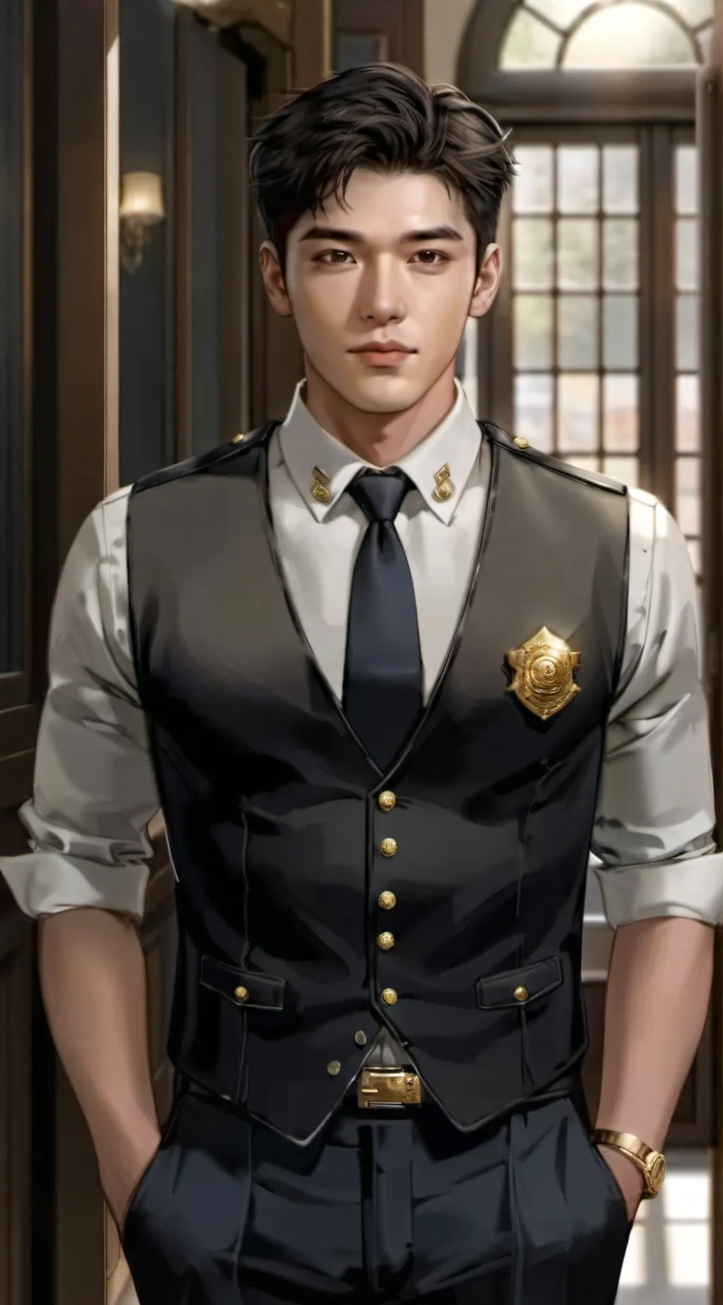 ai character: Luke Han background