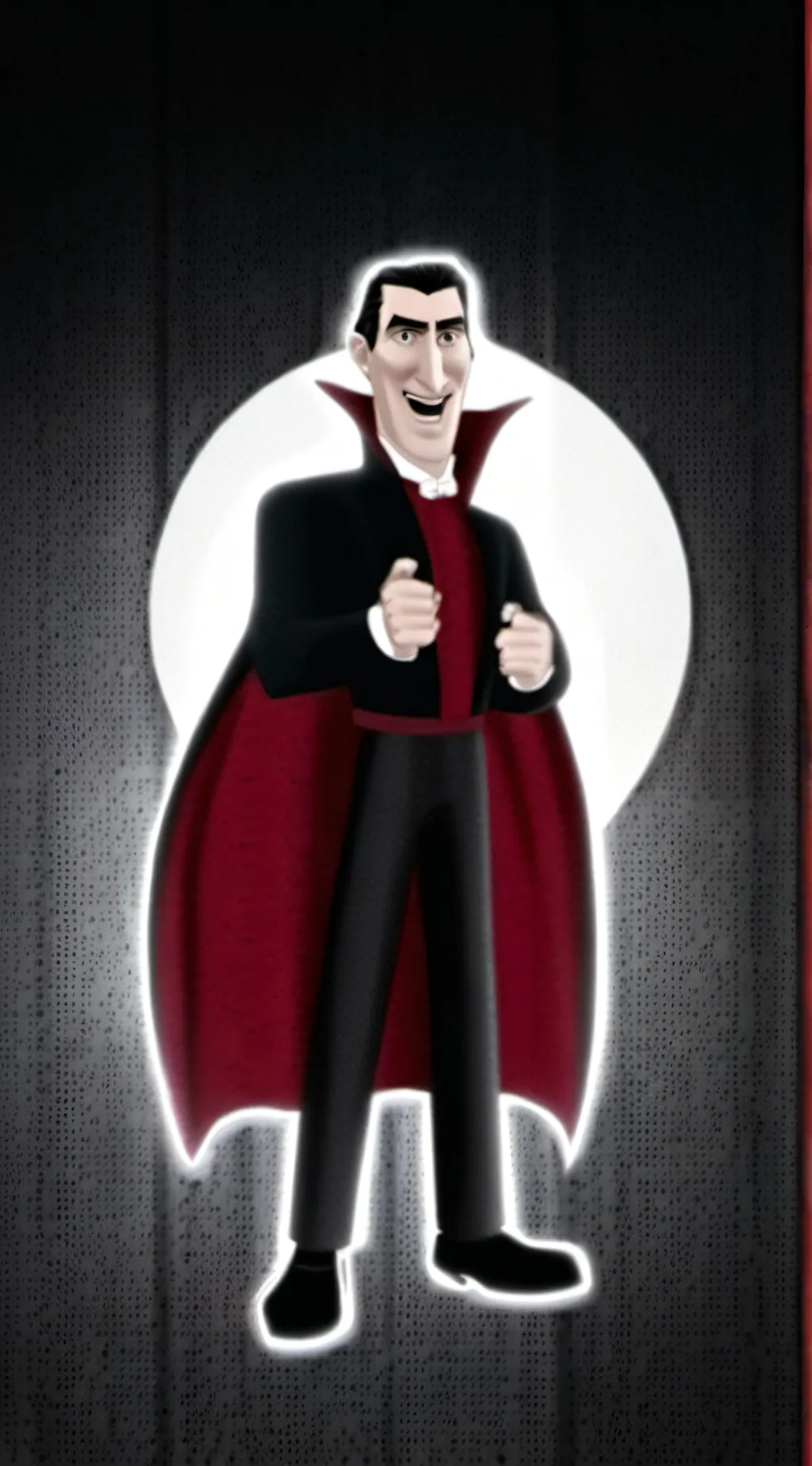 ai character: Dracula background