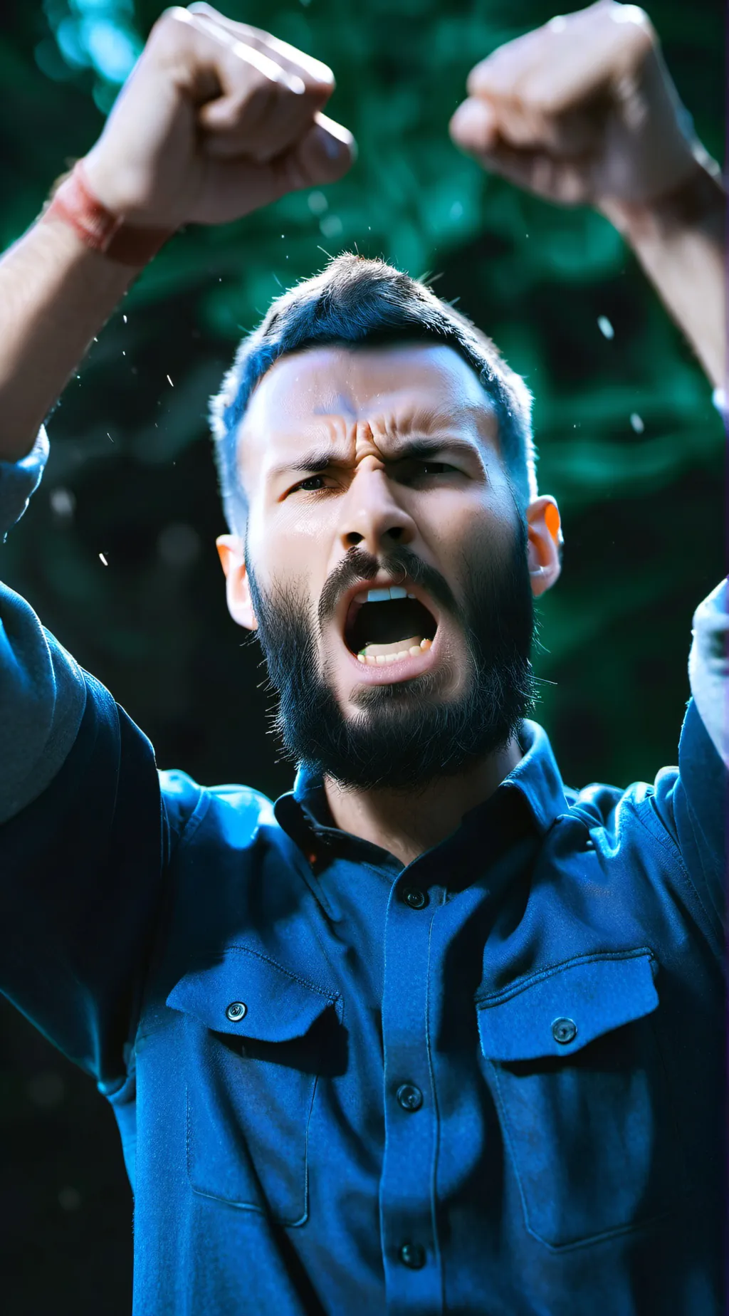 ai character:  dad background