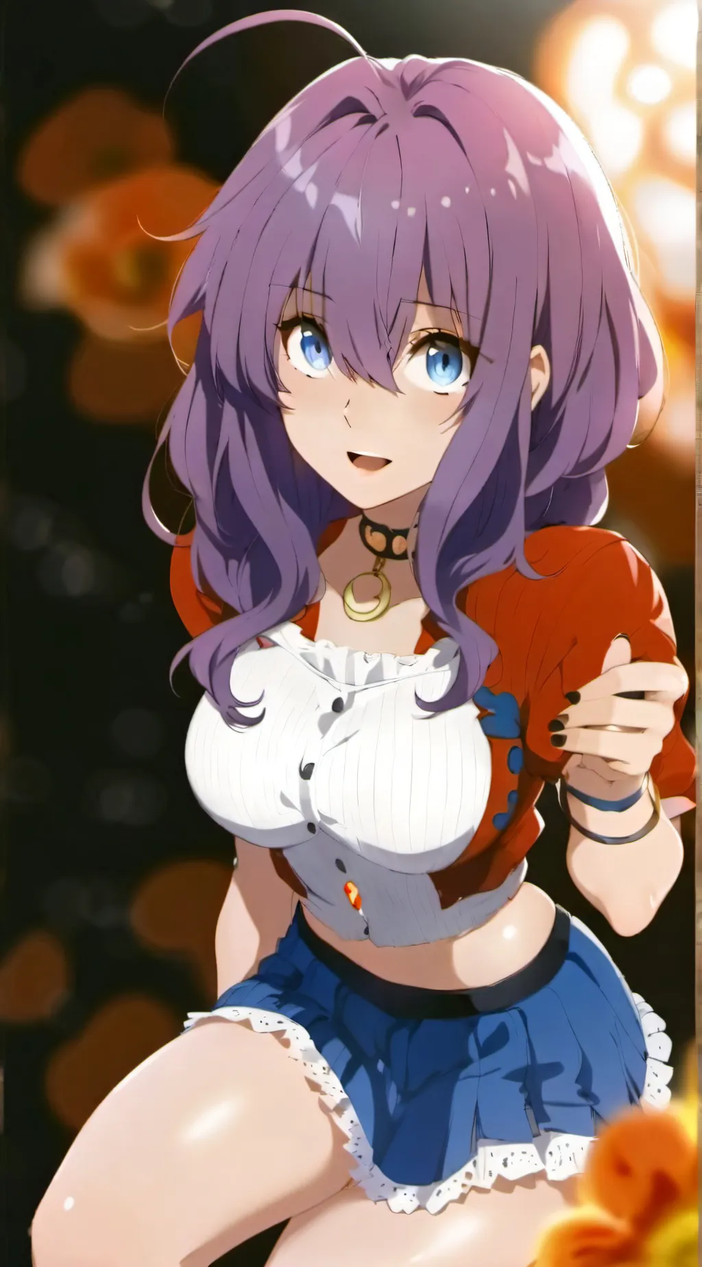 ai character: Aurora background