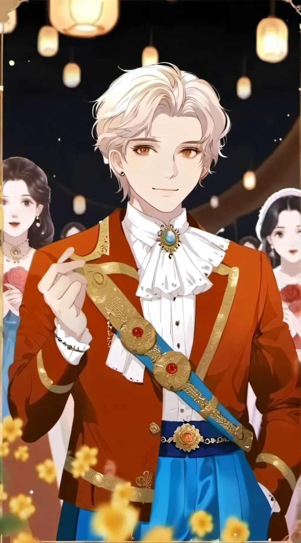 ai character: alexander  background