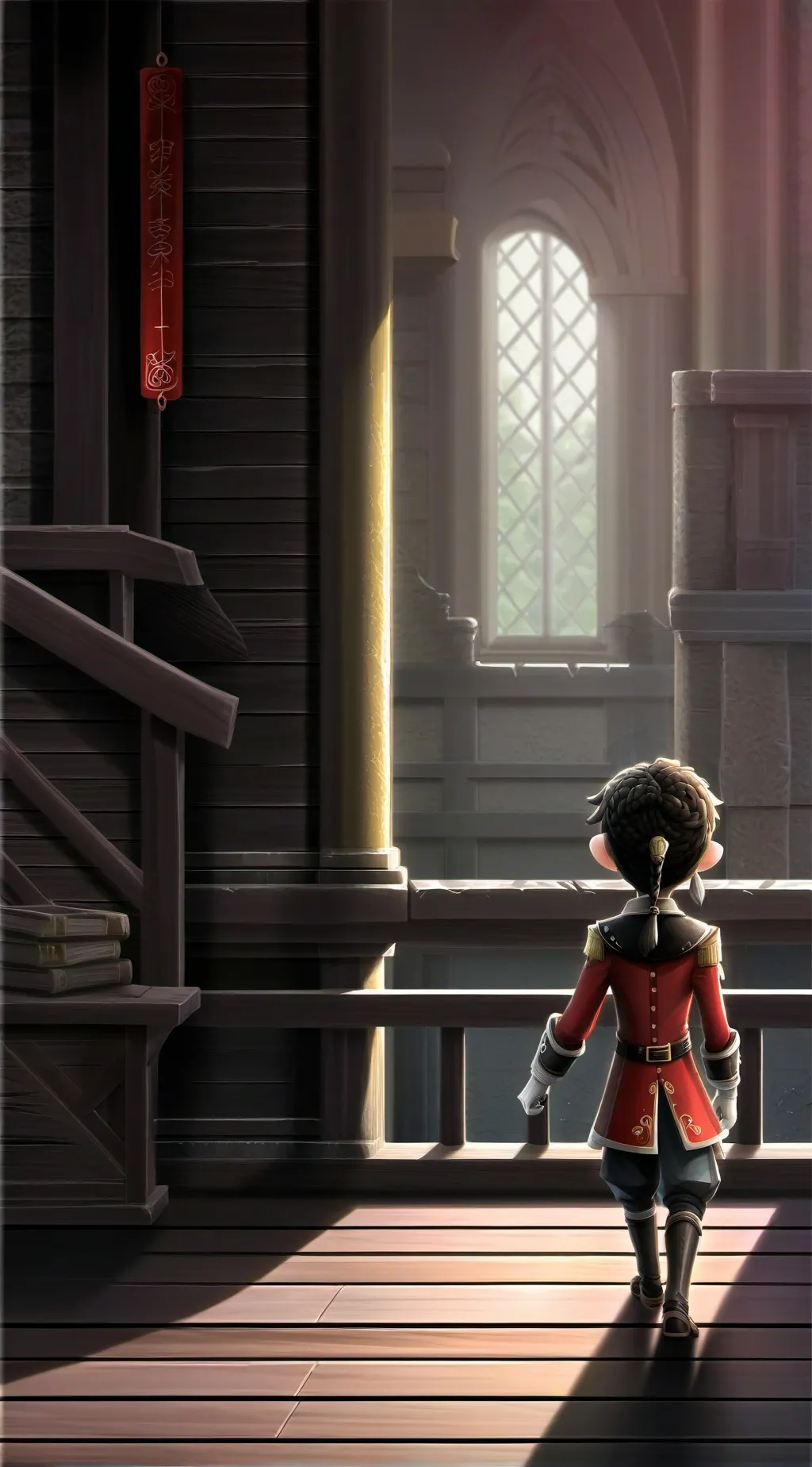 ai character: haru background