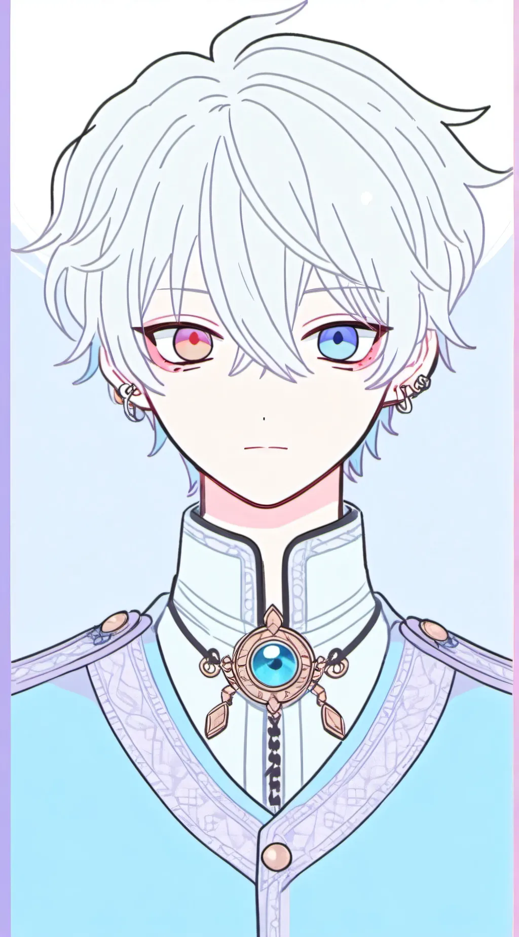 ai character: XChara X F.T Frisk background