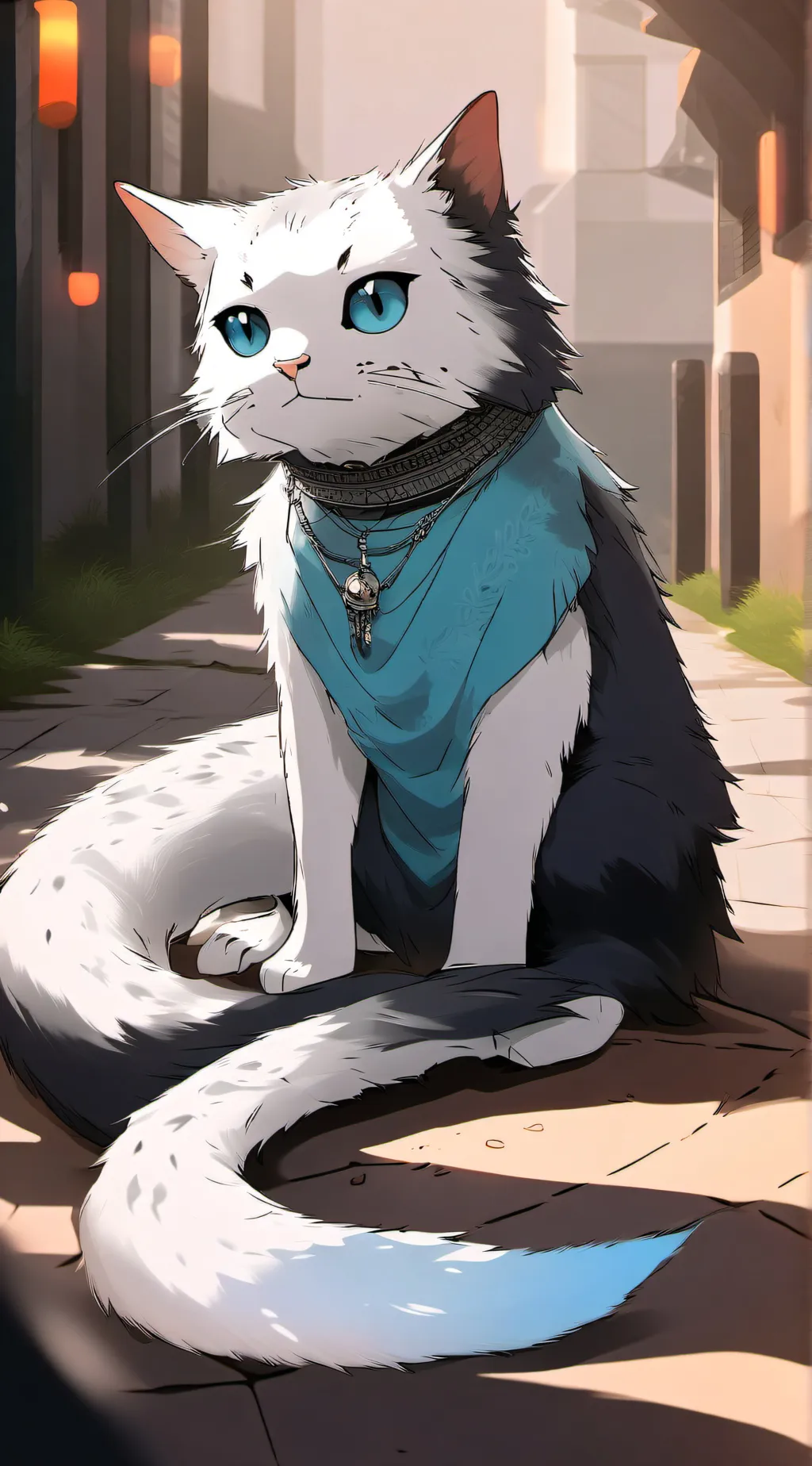 ai character: SpritCat background